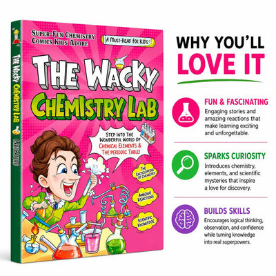 The Wacky Chemistry Lab: A Fun Comic Guide for Kids