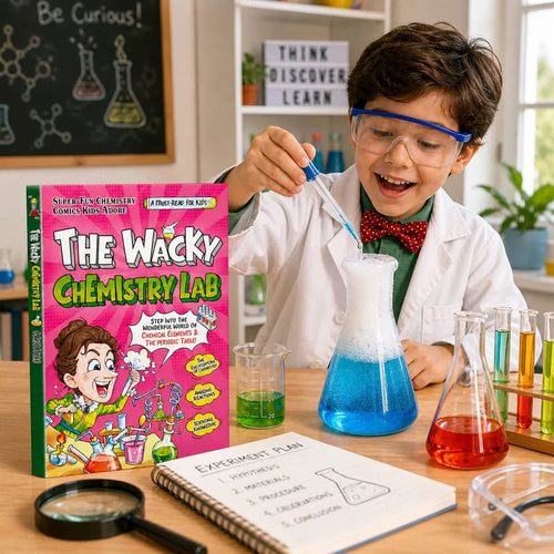 The Wacky Chemistry Lab: A Fun Comic Guide for Kids